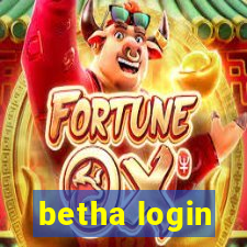 betha login